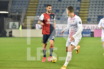 2021-01-18 - Gaston Pereiro of Cagliari Calcio - CAGLIARI VS MILAN - ITALIAN SERIE A - SOCCER