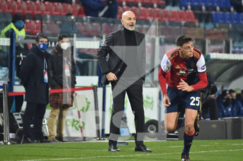 2021-01-18 - Stefano Pioli Mister of AC Milan - CAGLIARI VS MILAN - ITALIAN SERIE A - SOCCER