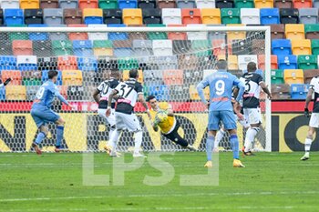 2021-01-20 - Juan Musso (Udinese) save a goal - UDINESE CALCIO VS ATALANTA BC - ITALIAN SERIE A - SOCCER