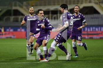 2021-01-23 - Giacomo Bonaventura of ACF Fiorentina celebrates after scoring a goal - ACF FIORENTINA VS FC CROTONE - ITALIAN SERIE A - SOCCER