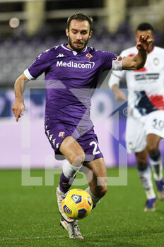 2021-01-23 - German Pezzella of ACF Fiorentina in action - ACF FIORENTINA VS FC CROTONE - ITALIAN SERIE A - SOCCER