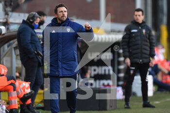 2021-01-24 - Eusebio Di Francesco (Cagliari) , head coach - GENOA CFC VS CAGLIARI CALCIO - ITALIAN SERIE A - SOCCER