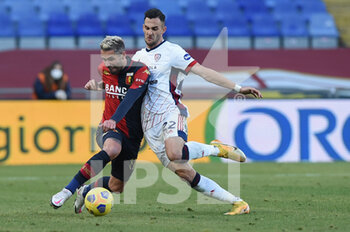 Genoa CFC vs Cagliari Calcio - ITALIAN SERIE A - SOCCER