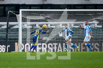 2021-01-24 - Mattia Zaccagni (Hellas Verona) scores a goal 3-1 - HELLAS VERONA VS SSC NAPOLI - ITALIAN SERIE A - SOCCER