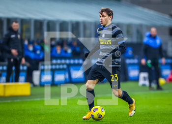 2021-01-30 - Nicolo Barella of FC Internazionale in action - FC INTERNAZIONALE VS BENEVENTO CALCIO - ITALIAN SERIE A - SOCCER