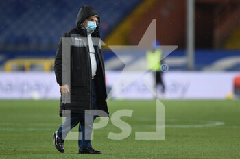 2021-01-30 - The President of Sampdoria, Massimo Ferrero - UC SAMPDORIA VS JUVENTUS FC - ITALIAN SERIE A - SOCCER