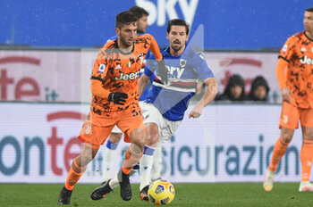 2021-01-30 - Rodrigo Bentancur (Juventus), ADRIEN SILVA (Sampdoria) - UC SAMPDORIA VS JUVENTUS FC - ITALIAN SERIE A - SOCCER