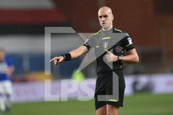 2021-01-30 - The Referee of the match Michael Fabbri - UC SAMPDORIA VS JUVENTUS FC - ITALIAN SERIE A - SOCCER