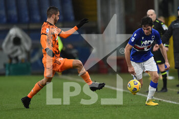 2021-01-30 - Rodrigo Bentancur (Juventus), TOMMASO AUGELLO (Sampdoria) - UC SAMPDORIA VS JUVENTUS FC - ITALIAN SERIE A - SOCCER