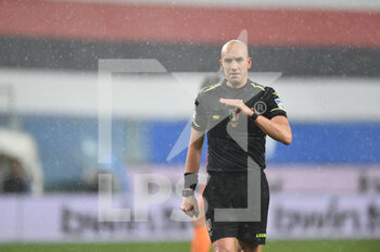 2021-01-30 - The Referee of the match Michael Fabbri - UC SAMPDORIA VS JUVENTUS FC - ITALIAN SERIE A - SOCCER