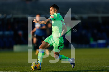 2021-01-31 - Carlos Joaquin Correa (S.S. Lazio) scores the second goal of the match - ATALANTA BC VS SS LAZIO  - ITALIAN SERIE A - SOCCER