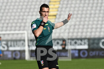 2021-01-31 - Antonio Di Martino referee during the match - SPEZIA CALCIO VS UDINESE CALCIO - ITALIAN SERIE A - SOCCER