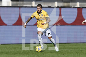 2021-01-31 - Roberto Pereyra of Udinese Calcio in action - SPEZIA CALCIO VS UDINESE CALCIO - ITALIAN SERIE A - SOCCER