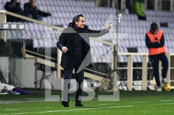 2021-02-05 - Cesare Prandelli coach of ACF Fiorentina gestures  - ACF FIORENTINA VS FC INTERNAZIONALE - ITALIAN SERIE A - SOCCER
