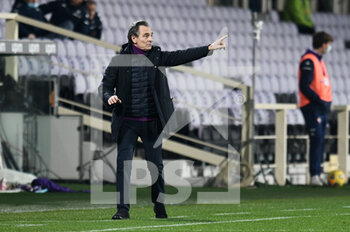 2021-02-05 - Cesare Prandelli coach of ACF Fiorentina gestures - ACF FIORENTINA VS FC INTERNAZIONALE - ITALIAN SERIE A - SOCCER