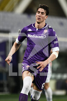 2021-02-05 - Dusan Vlahovic of ACF Fiorentina in action - ACF FIORENTINA VS FC INTERNAZIONALE - ITALIAN SERIE A - SOCCER