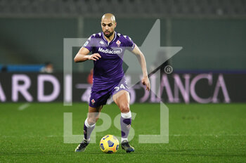 2021-02-05 - Sofyan Amrabat of ACF Fiorentina in action - ACF FIORENTINA VS FC INTERNAZIONALE - ITALIAN SERIE A - SOCCER