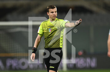 2021-02-05 - Federico La Penna referee during the match  - ACF FIORENTINA VS FC INTERNAZIONALE - ITALIAN SERIE A - SOCCER