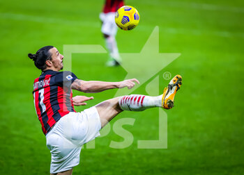 2021-02-07 - Zlatan Ibrahimovic of AC Milan in action - AC MILAN VS CROTONE FC - ITALIAN SERIE A - SOCCER