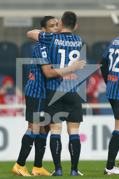 2021-02-06 - Luis Muriel (Atalanta) celebrates after scoring the third goal of the match - ATALANTA BC VS TORINO FC - ITALIAN SERIE A - SOCCER