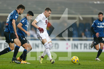 2021-02-06 - Andrea Belotti (Torino FC) passing the ball - ATALANTA BC VS TORINO FC - ITALIAN SERIE A - SOCCER