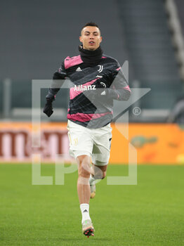 2021-02-06 - Cristiano Ronaldo (Juventus FC) during warm up - JUVENTUS FC VS AS ROMA - ITALIAN SERIE A - SOCCER