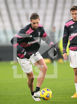 2021-02-06 - Adrien Rabiot (Juventus FC) during warm up - JUVENTUS FC VS AS ROMA - ITALIAN SERIE A - SOCCER