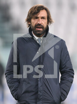 2021-02-06 - Andrea Pirlo (coach Juventus FC) - JUVENTUS FC VS AS ROMA - ITALIAN SERIE A - SOCCER
