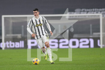2021-02-06 - Alvaro Morata (Juventus FC) - JUVENTUS FC VS AS ROMA - ITALIAN SERIE A - SOCCER