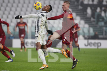 2021-02-06 - Alex Sandro Lobo Silva (Juventus FC) - JUVENTUS FC VS AS ROMA - ITALIAN SERIE A - SOCCER