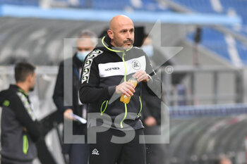 2021-02-06 - Vincenzo Italiano spezia's coach - US SASSUOLO VS AC SPEZIA - ITALIAN SERIE A - SOCCER