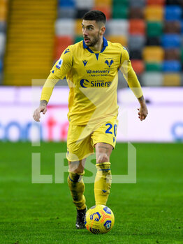 2021-02-07 - Mattia Zaccagni (Hellas Verona) - UDINESE CALCIO VS HELLAS VERONA FC - ITALIAN SERIE A - SOCCER
