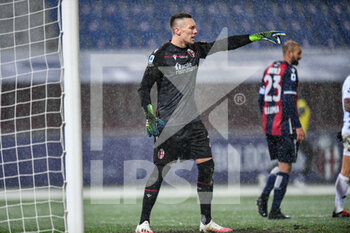 2021-02-12 - Lukasz Skorupski (Bologna FC) - BOLOGNA FC VS BENEVENTO CALCIO - ITALIAN SERIE A - SOCCER