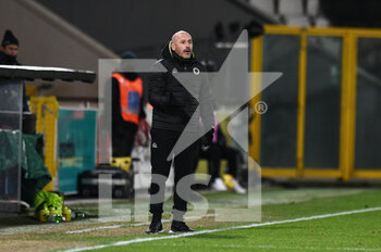 2021-02-13 - Vincenzo Italiano coach of AC Spezia gestures - SPEZIA CALCIO VS AC MILAN - ITALIAN SERIE A - SOCCER