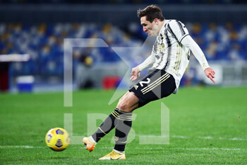 2021-02-13 - Federico Chiesa of Juventus in action during the Italian championship Serie A football match between SSC Napoli and Juventus FC on February 13, 2021 at Diego Armando Maradona Stadium in Naples, Italy - Photo Federico Proietti / DPPI - SSC NAPOLI AND JUVENTUS FC - ITALIAN SERIE A - SOCCER