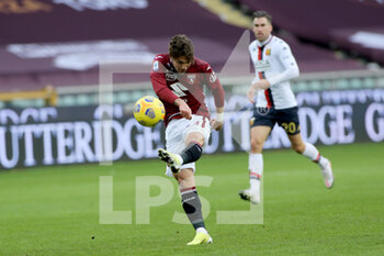 2021-02-13 - Simone Verdi (Torino FC) shots on goal - TORINO VS GENOA - ITALIAN SERIE A - SOCCER