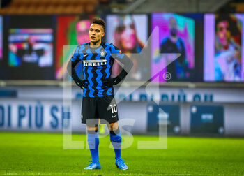 2021-02-14 - Lautaro Martínez of FC Internazionale reacts - FC INTERNAZIONALE VS SS LAZIO  - ITALIAN SERIE A - SOCCER
