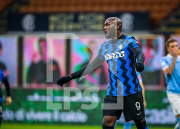2021-02-14 - Romelu Lukaku of FC Internazionale scores a penalty - FC INTERNAZIONALE VS SS LAZIO  - ITALIAN SERIE A - SOCCER
