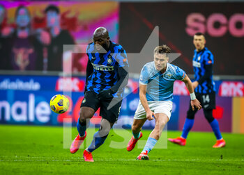 2021-02-14 - Romelu Lukaku of FC Internazionale in action - FC INTERNAZIONALE VS SS LAZIO  - ITALIAN SERIE A - SOCCER