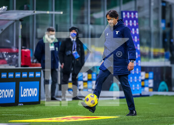 2021-02-14 - Head Coach of SS Lazio Simone Inzaghi - FC INTERNAZIONALE VS SS LAZIO  - ITALIAN SERIE A - SOCCER