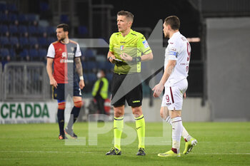 2021-02-19 - Daniele Orsato, Arbitro, Referee, - CAGLIARI VS TORINO - ITALIAN SERIE A - SOCCER