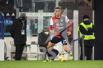 2021-02-19 - Gabriele Zappa of Cagliari Calcio - CAGLIARI VS TORINO - ITALIAN SERIE A - SOCCER