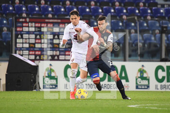 2021-02-19 - Luca Ceppitelli of Cagliari Calcio - CAGLIARI VS TORINO - ITALIAN SERIE A - SOCCER