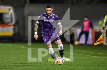 2021-02-19 - Cristiano Biraghi of ACF Fiorentina in action - ACF FIORENTINA VS SPEZIA CALCIO - ITALIAN SERIE A - SOCCER
