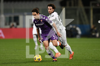 2021-02-19 - Giacomo Bonaventura of ACF Fiorentina in action against Luca Vgnali of AC Spezia  - ACF FIORENTINA VS SPEZIA CALCIO - ITALIAN SERIE A - SOCCER