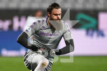 2021-02-19 - Bartlomiej Dragowski of ACF Fiorentina in action - ACF FIORENTINA VS SPEZIA CALCIO - ITALIAN SERIE A - SOCCER