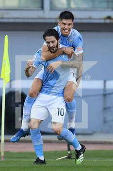 2021-02-20 - Luis Alberto (10) of SS Lazio celebrates after scores a goal - SS LAZIO VS UC SAMPDORIA - ITALIAN SERIE A - SOCCER