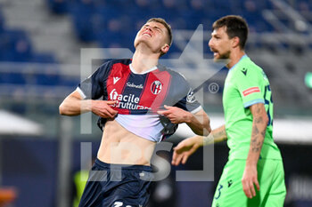 2021-02-27 - Disappointment, frustration of Mattias Svanberg (Bologna) - BOLOGNA FC VS SS LAZIO - ITALIAN SERIE A - SOCCER