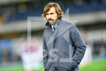 2021-02-27 - Andrea Pirlo (Coach Juventus FC) - HELLAS VERONA VS JUVENTUS - ITALIAN SERIE A - SOCCER