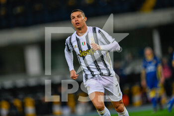 2021-02-27 - Cristiano Ronaldo (Juventus FC) festeggia il gol del 0-1 - HELLAS VERONA VS JUVENTUS - ITALIAN SERIE A - SOCCER